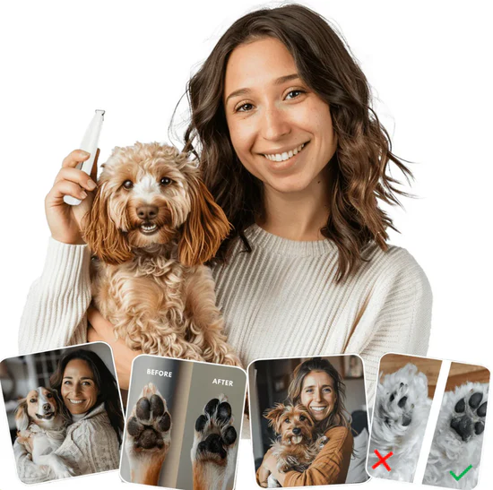 Waterproof LED dog paw trimmer™