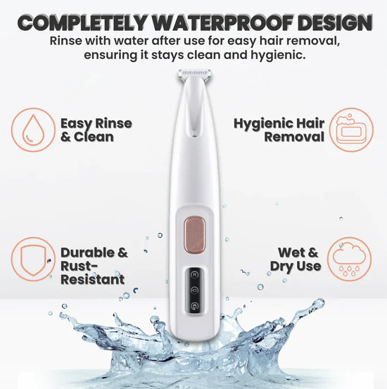 Waterproof LED dog paw trimmer™