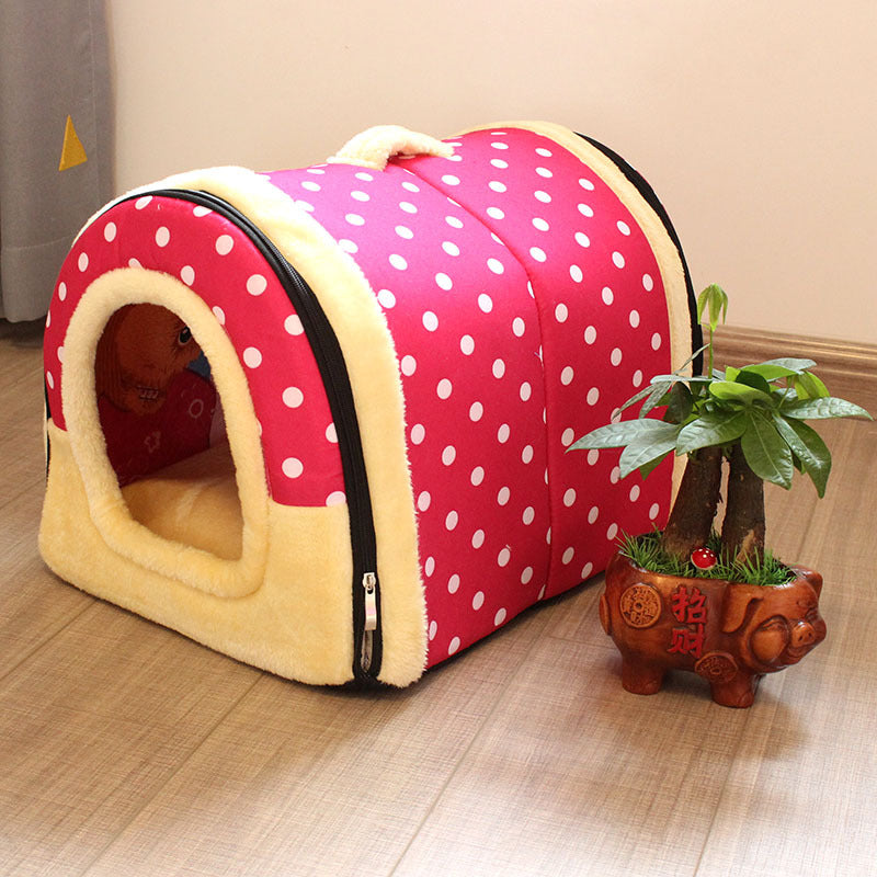 Winter Warm Dog House